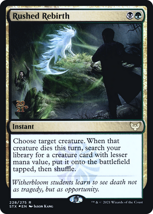 Rushed Rebirth (PRE-228S) (Foil)
