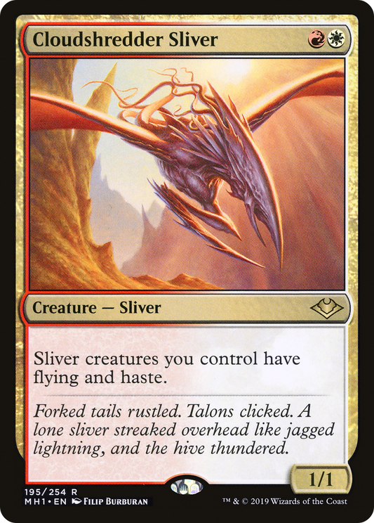 Cloudshredder Sliver (MH1-195) (Foil)