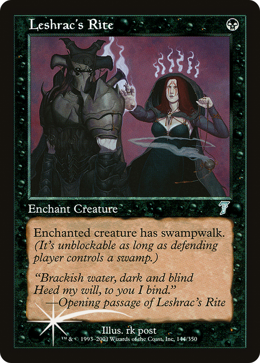 Leshrac's Rite (7ED-144★) (Foil)