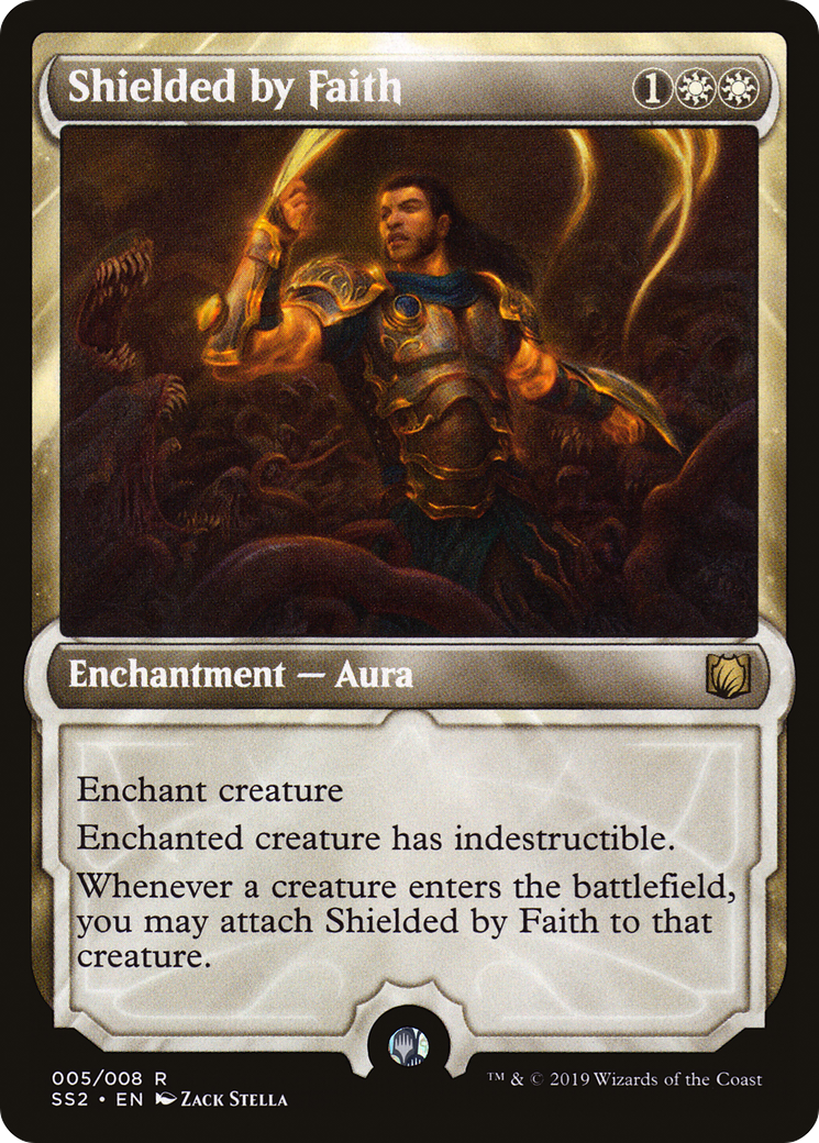 Shielded by Faith (SS2-005) (Foil)