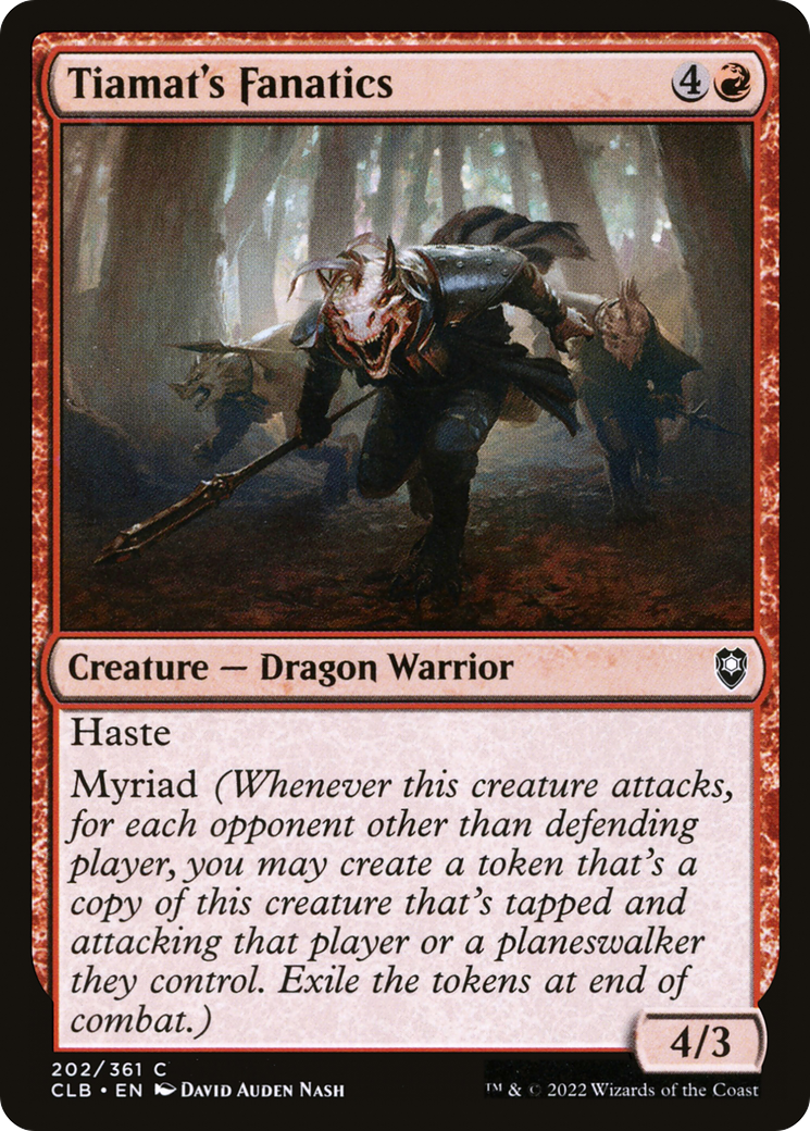 Tiamat's Fanatics (CLB-202)