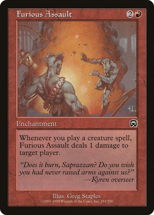 Furious Assault (MMQ-191) (Foil)