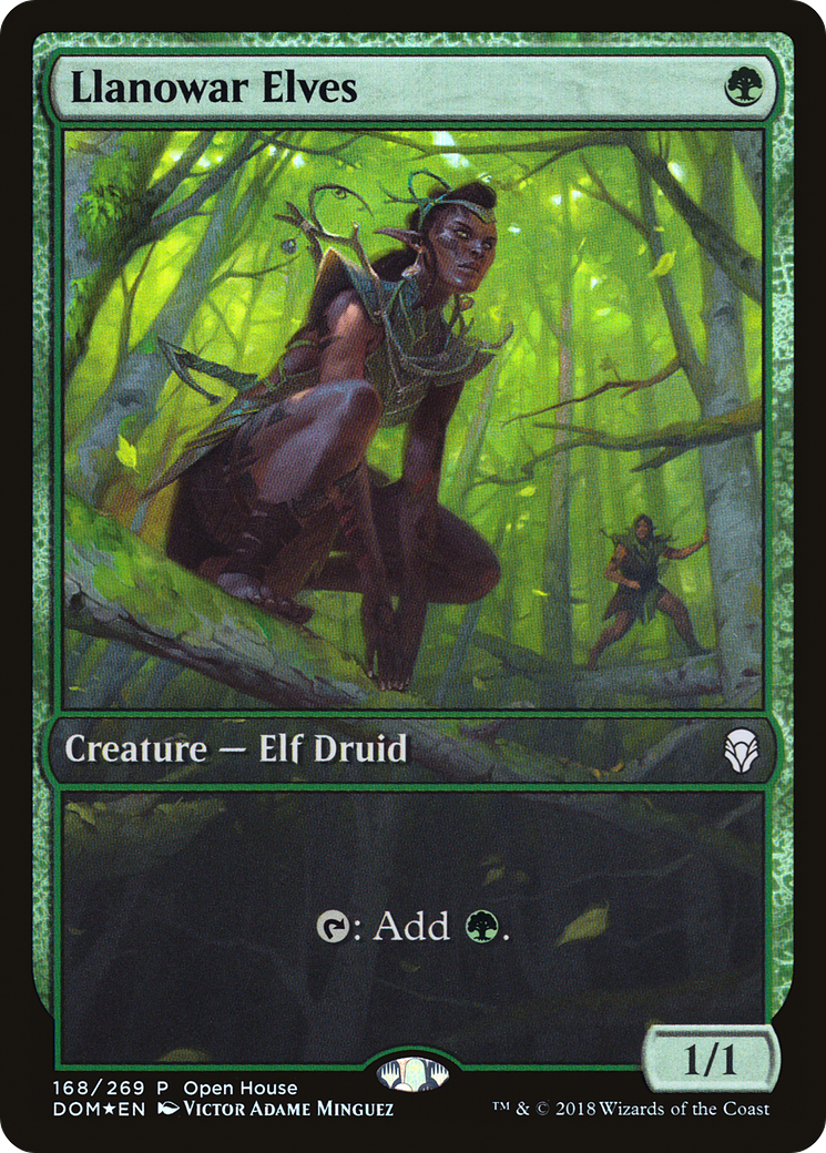 Llanowar Elves (OHP-168) (Foil)