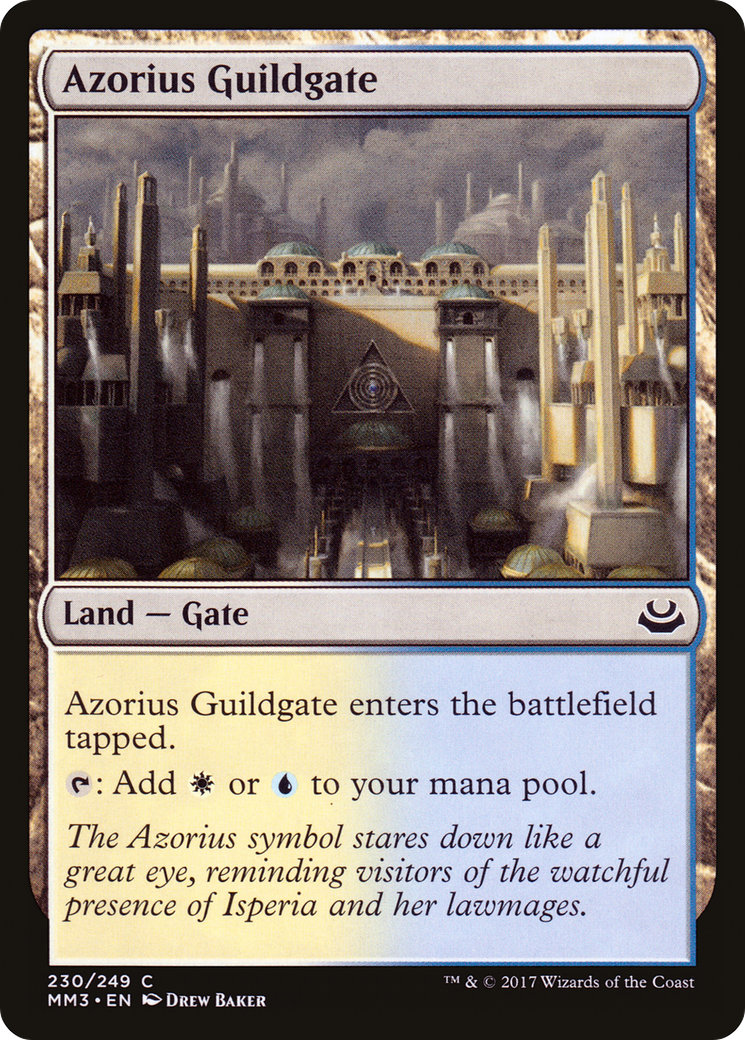 Azorius Guildgate (MM3-230) (Foil)
