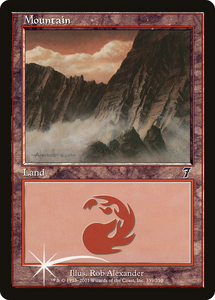 Mountain (7ED-339★) (Foil)