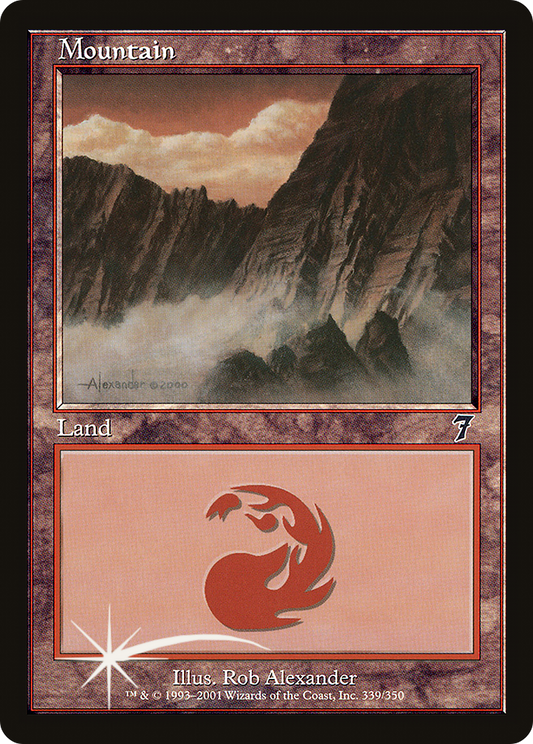 Mountain (7ED-339★) (Foil)
