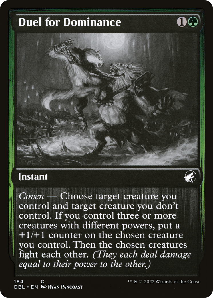 Duel for Dominance (DBL-184) (Foil)