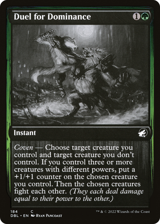 Duel for Dominance (DBL-184) (Foil)
