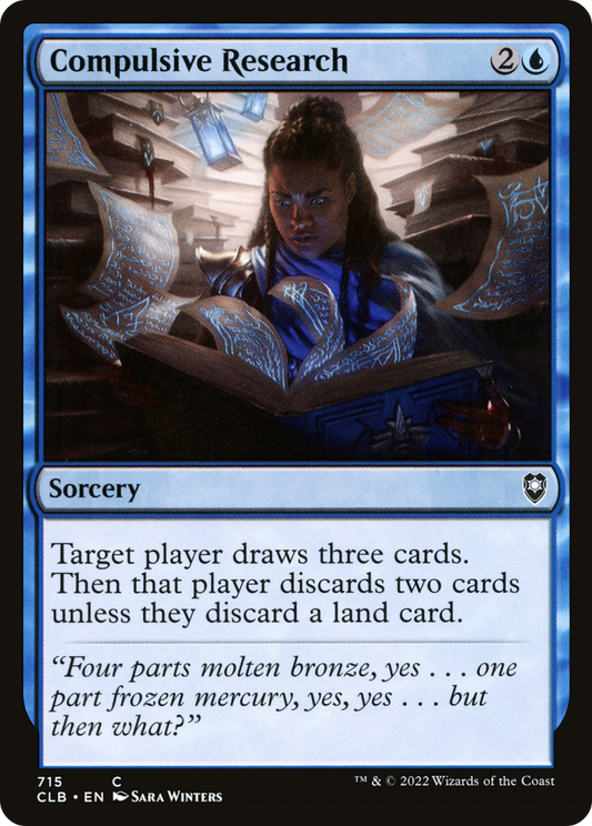 Compulsive Research (CLB-715)