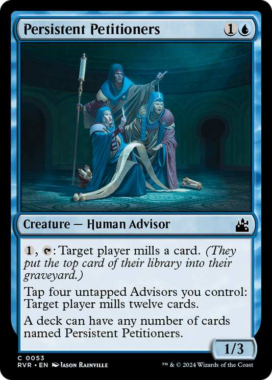 Persistent Petitioners (RVR-053)