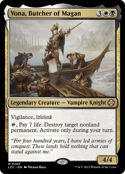 Vona, Butcher of Magan (LCC-293)