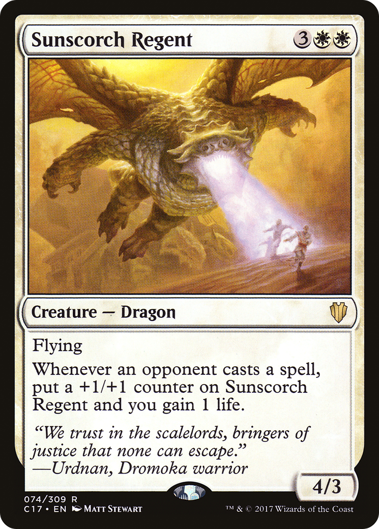 Sunscorch Regent (C17-074)