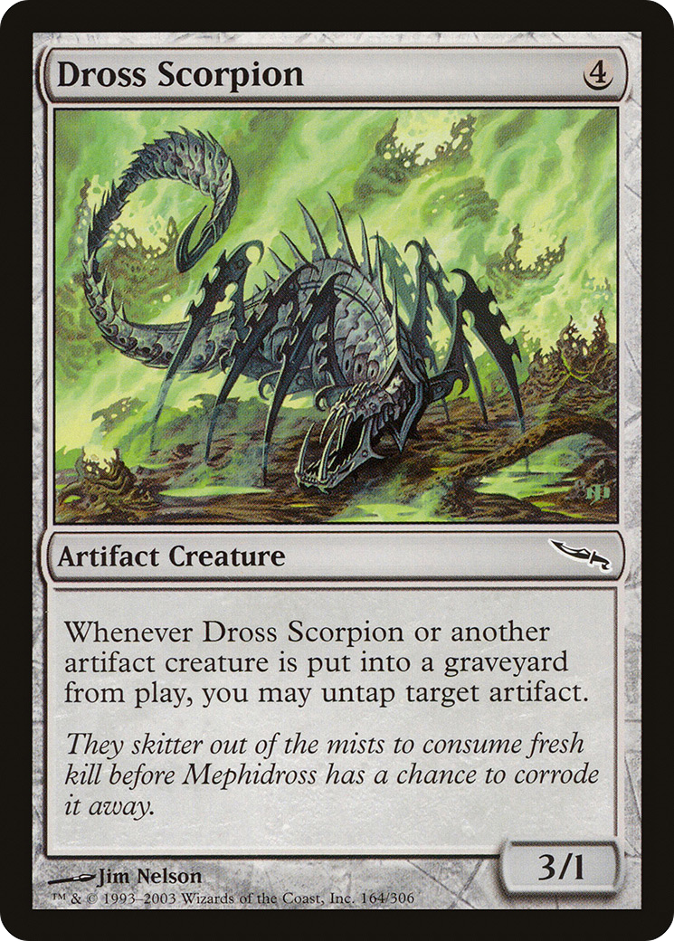 Dross Scorpion (MRD-164) (Foil)