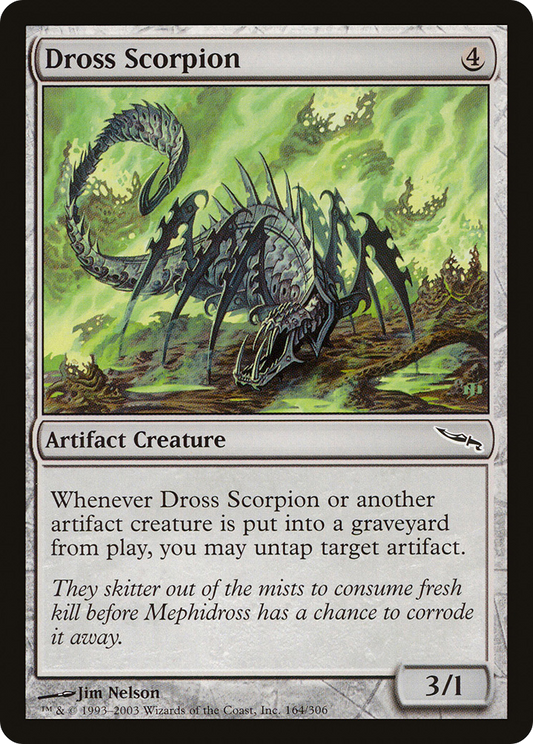 Dross Scorpion (MRD-164) (Foil)