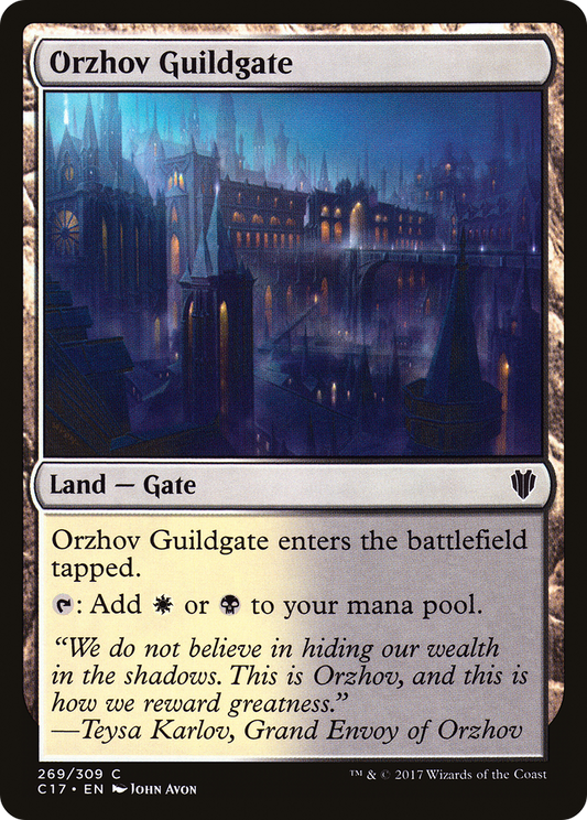 Orzhov Guildgate (C17-269)