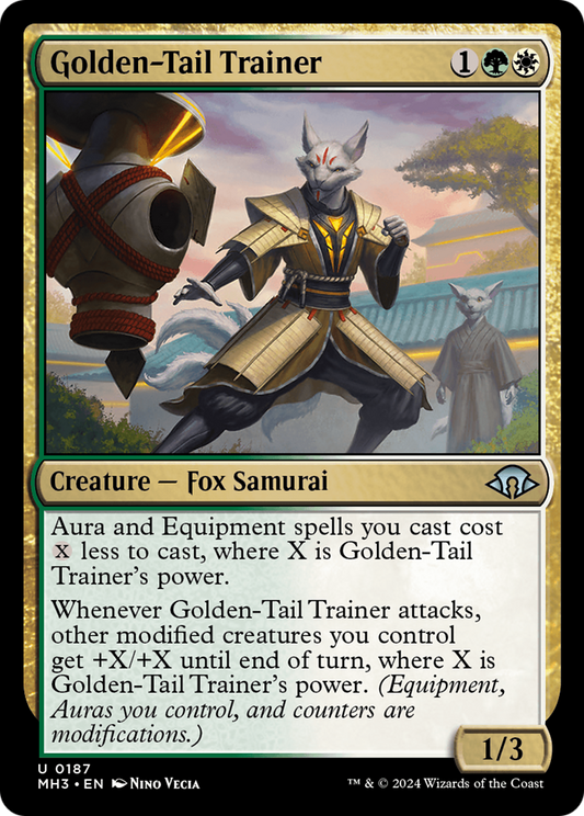 Golden-Tail Trainer (MH3-187) (Foil)