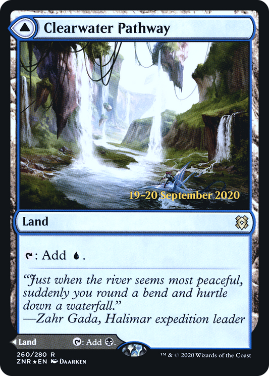 Clearwater Pathway // Murkwater Pathway (PRE-260S) (Foil)
