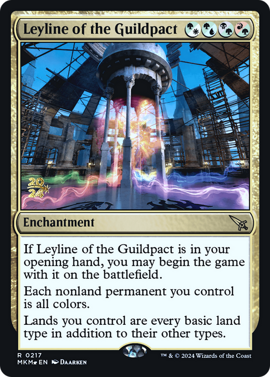 Leyline of the Guildpact (PRE-217S) (Foil)