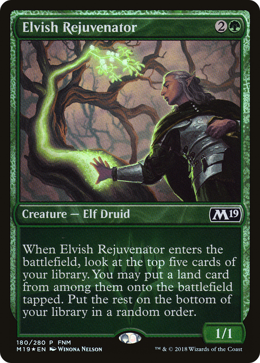 Elvish Rejuvenator (FNM-180) (Foil)