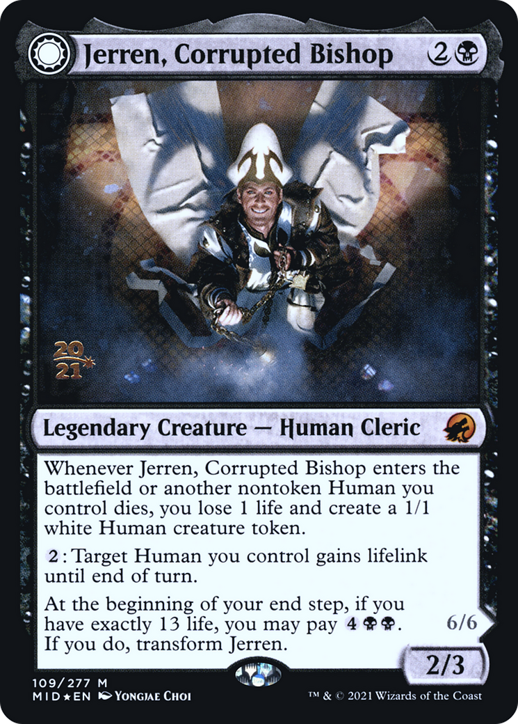 Jerren, Corrupted Bishop // Ormendahl, the Corrupter (PRE-109S) (Foil)