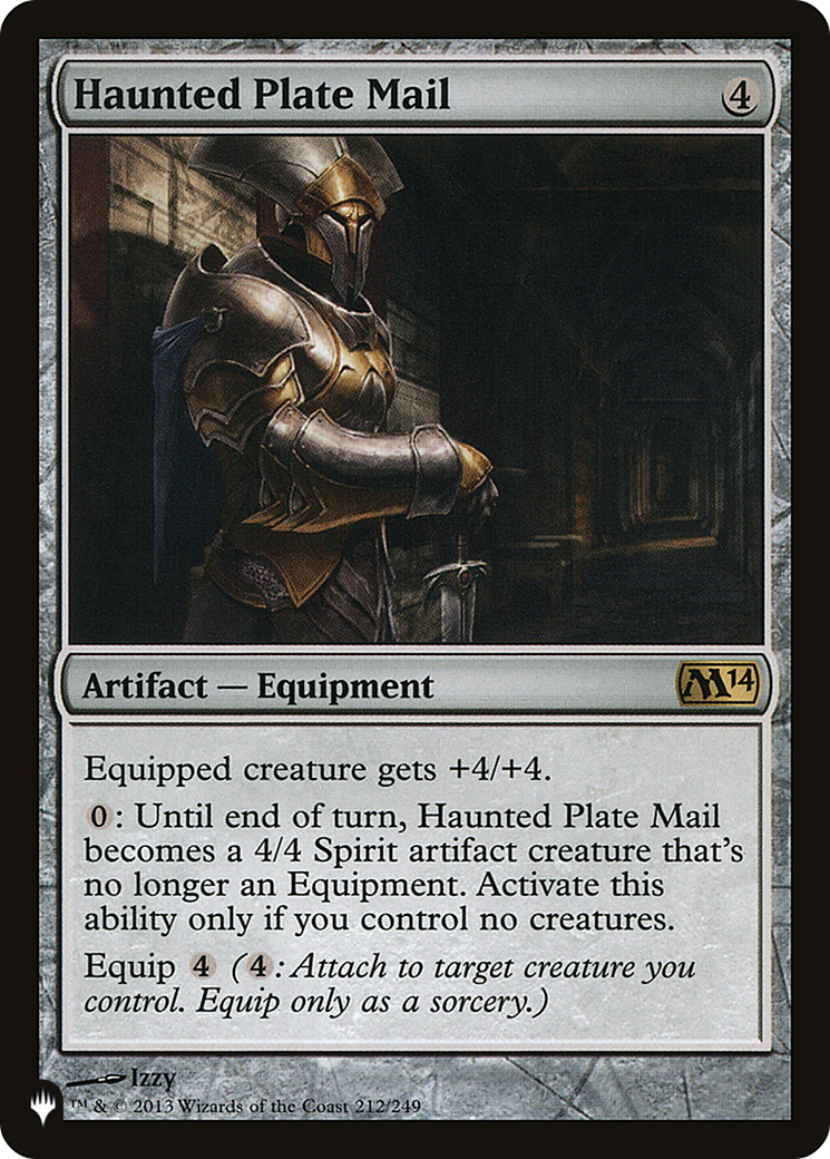 Haunted Plate Mail (LIST-M14-212)