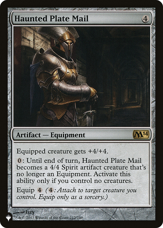 Haunted Plate Mail (LIST-M14-212)