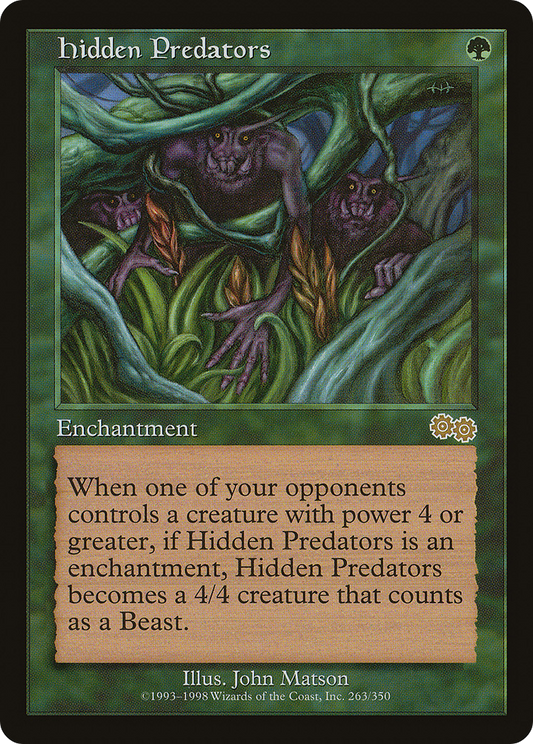 Hidden Predators (USG-263)
