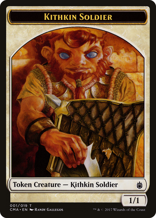 Kithkin Soldier Token (CMA-001)