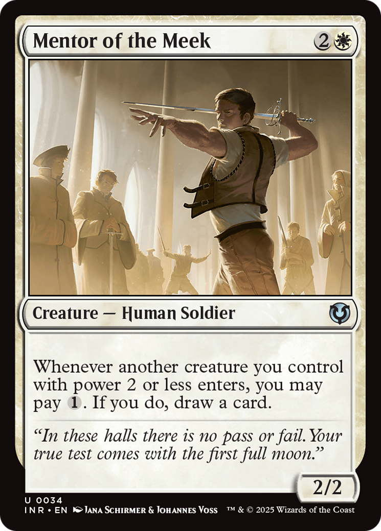 Mentor of the Meek (INR-034) (Foil)