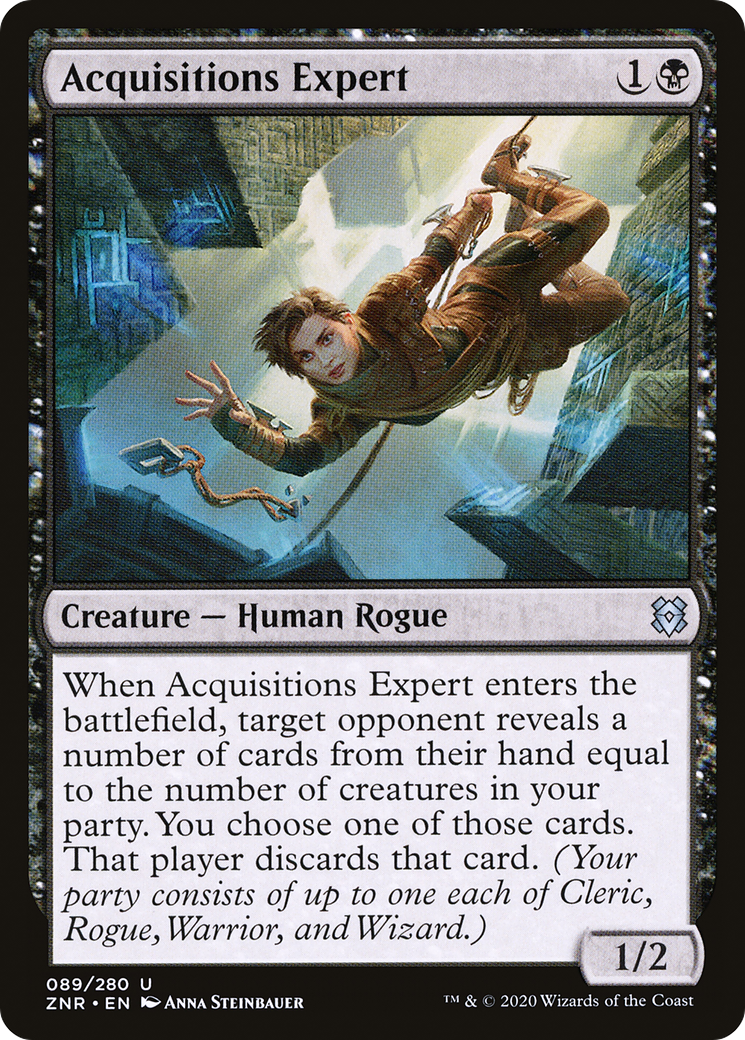 Acquisitions Expert (ZNR-089) (Foil)