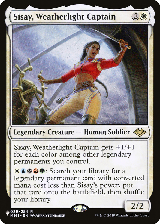 Sisay, Weatherlight Captain (LIST-MH1-29)