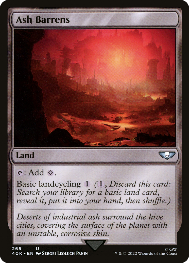 Ash Barrens (40K-265)