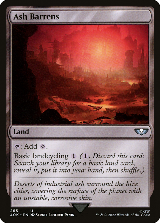 Ash Barrens (40K-265)