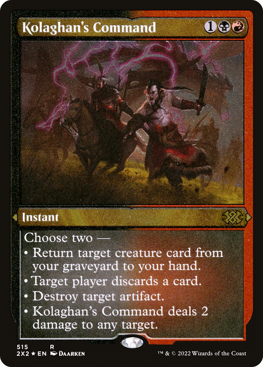 Kolaghan's Command (2X2-515) (Etched Foil)
