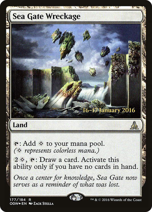 Sea Gate Wreckage (PRE-177S) (Foil)
