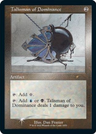 Talisman of Dominance (Retro Frame) (Foil Etched) (SLD-1053) (Foil)