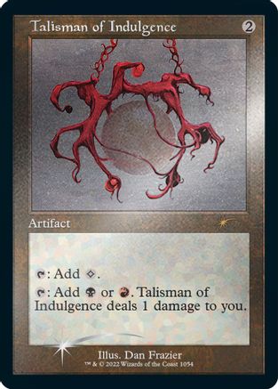 Talisman of Indulgence (Retro Frame) (Foil Etched) (SLD-1054) (Foil)