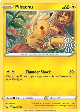 Pikachu (SSP-SWSH153) (Holofoil)