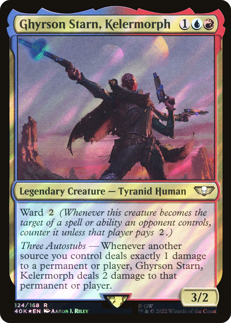 Ghyrson Starn, Kelermorph (40K-124★) (Surge Foil)