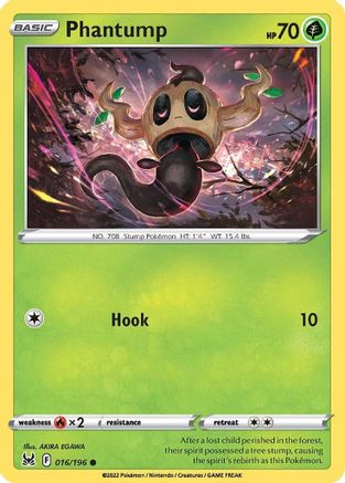 Phantump (LOR-016) (Reverse Holofoil)