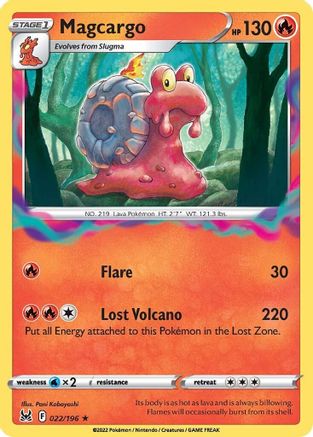 Magcargo (LOR-022) (Reverse Holofoil)