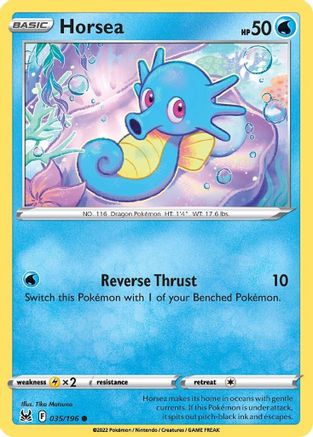 Horsea (LOR-035) (Reverse Holofoil)
