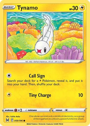 Tynamo (LOR-059) (Reverse Holofoil)