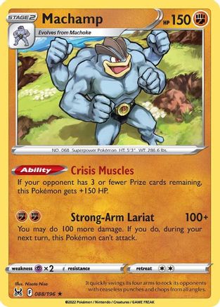 Machamp (LOR-088) (Reverse Holofoil)