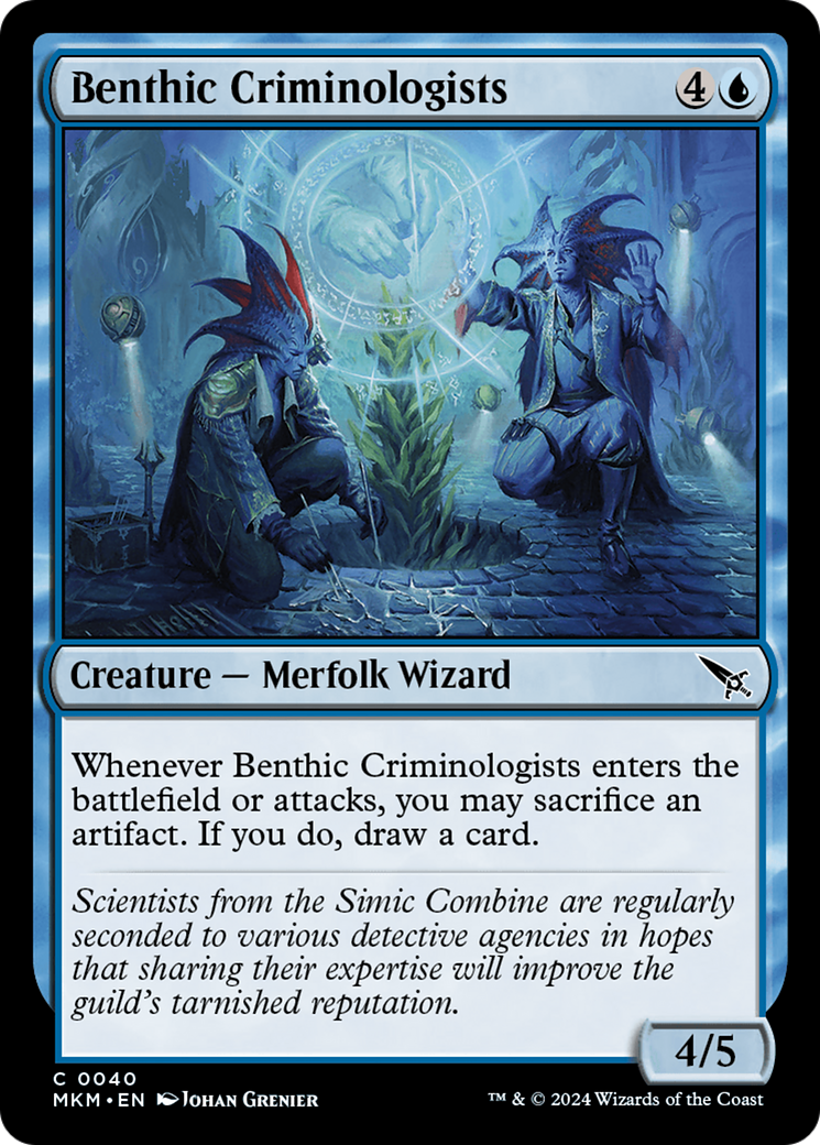 Benthic Criminologists (MKM-040) (Foil)