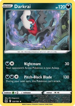Darkrai (LOR-120) (Holofoil)