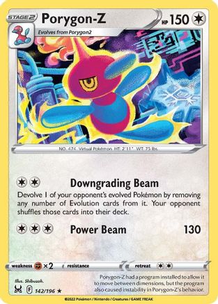 Porygon-Z (LOR-142) (Reverse Holofoil)