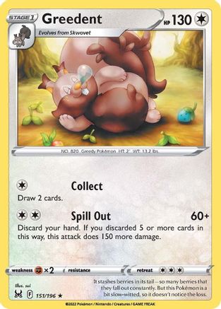 Greedent (LOR-151) (Reverse Holofoil)
