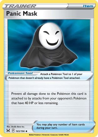 Panic Mask (LOR-165) (Reverse Holofoil)
