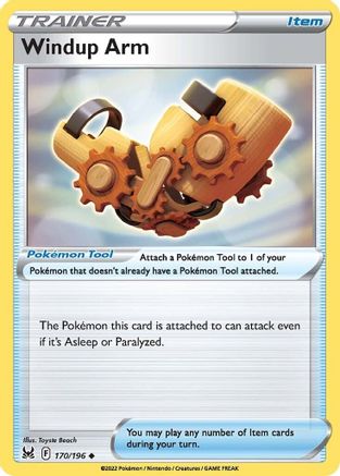 Windup Arm (LOR-170) (Reverse Holofoil)